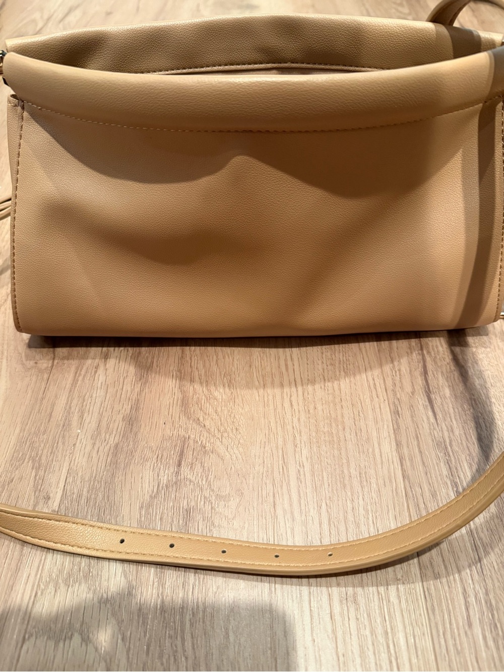 Never used, Tan Adjustable Bag - Perfect Neutral for all Seasons!!